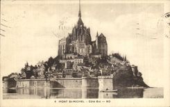 CPA Mont Saint Michel Dimension Is