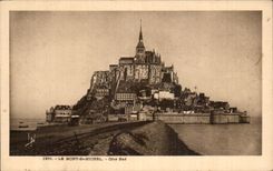 CPA the Mount St Michel Southern part
