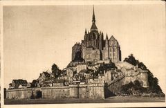 CPA Soft France the Mount St Northern Michel View Dimension Is