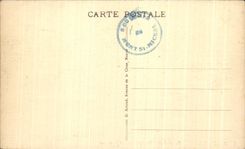 CPA Mount St Michel View Night effect