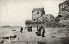CPA the Mount St Michel Vault Saint Aubert