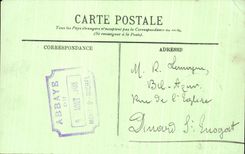 CPA the Mount St Michel Seen from of Tombelaine