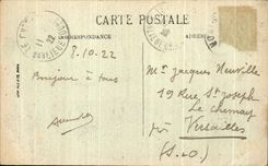 CPA Mont Saint Michel the Basilica Adam and Eve Huntings of the Terrestrial Paradise