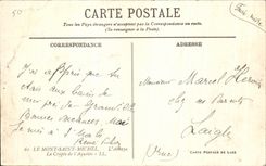 CPA Abbey of Mont Saint Michel the Abbey the Crypt of I' Aquilon