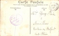 CPA Abbey of Mont Saint Michel the Basilica Adam and Eve in I' Enfer