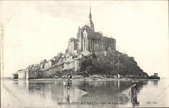 CPA Mont Saint Michel Dimension of north is sinning