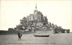 CPA Mont Saint Michel southern Dimension seen from ad interim 'is Dam sinner