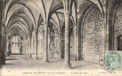 CPA Abbey of Mont Saint Michel the Room of the Hosts