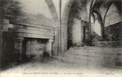 CPA Abbey of Mont Saint the Room of the Guards