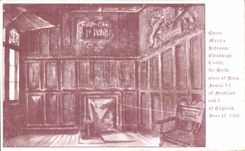 CPA Queen Mary' S bedroom Edinburgh castle