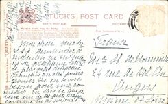 CPA Castle From The Warwick Bridge