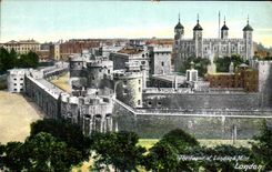 CPA The Tower Off London Mint London