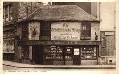 CPA Original The Old Curiosity Shop London