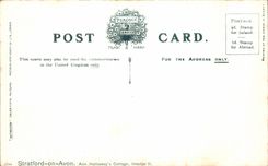 CPA Stratford una cabana del interior de Avon Ana Hathaway S