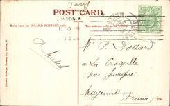 CPA Waterloo Bridge Somerset London House