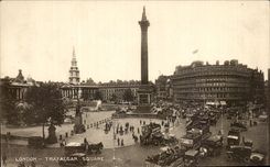 CPA London Trafalgar Public garden
