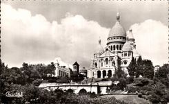 CPA Paris La Basilique du Sacre Coeur de Montmartre
