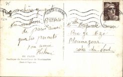 CPA Paris Basilique du Sacre Coeur de Montmartre