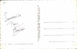 CPA Paris the Port St Michel And Quays