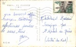 CPA Paris y Notre Dame que da un paseo