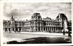 CPA Paris the Palate Of Louvre