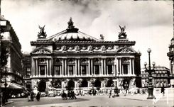 CPA Images Of Paris the Theater Of Opera