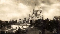 CPA Paris Le Sacre Coeur Montmartre