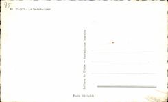 CPA Paris Le Sacre Coeur Montmartre
