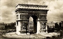 CPA Paris Et Ses Merveilles Arc De Triomphe De l'Etoile