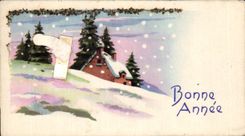 CPA Bonne Annee