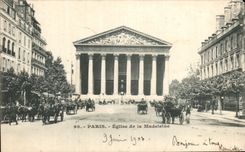 CPA Paris Church of the Madeleine