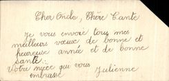 CPA Bonne Annee