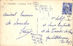 CPA Lourdes the Basilica
