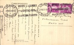 CPA Visrfez has Gavarnie Lourdes the circus And Gave