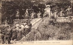 CPA Lourdes the Martyrdom Scala Sancta