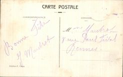 CPA Lourdes the Castle Fort