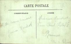 CPA Lourdes the Funicular of the Peak of Jer