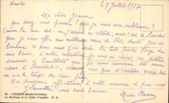 CPA Lourdes Basillque and the Valley of Argeles