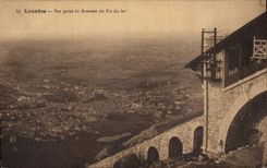 CPA Lourdes Seen from of the Summit of the Peak of Jer