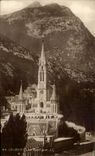CPA Lourdes the Basilica
