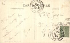 CPA the Pyrenees Lourdes the Basilica seen of Dimension