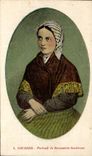 CPA Lourdes Portrait of Bernadette Soubirous