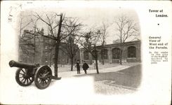 CPA General Tower off london view off the parade