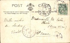 CPA General Tower off london view off the parade