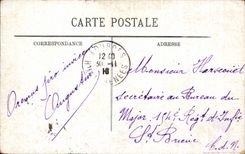 CPA Lourdes Statue of Saint Michel and the Basilica