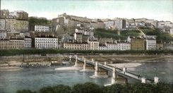 CPA Lyon the bridge Clear St