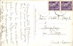 CPA the Collar Of Gate Panorama on Vercors