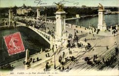 CPA Paris the Bridge Alexandre III