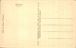 CPA Paris Senate Room of the meetings