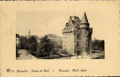 CPA Brussels Gate Of Hall